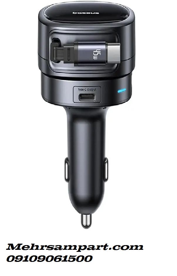 شارژر فندکی فست شارژ بیسوس Baseus مدل BSCC-TX-UC-C توان 60 وات