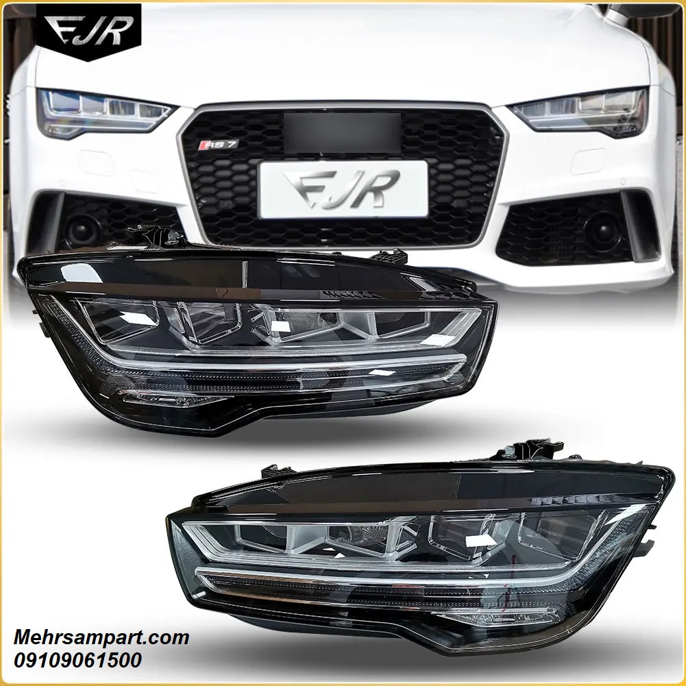 مجموعه ماتریکس چراغ های جلو برای آئودی A7 اصلاح 2011 تا 2018