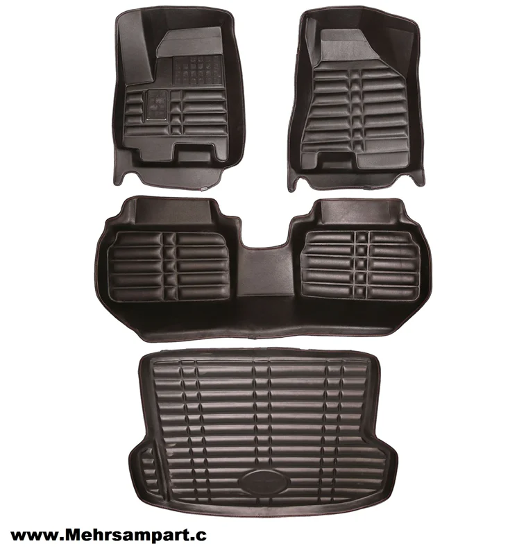 کفپوش پنج بعدی جک S5 به همراه کفپوش صندوق